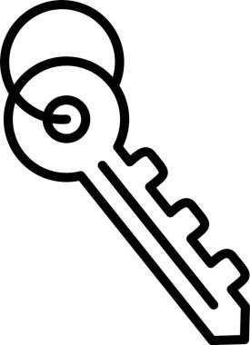 Anahtar satır simgesi tasarımı