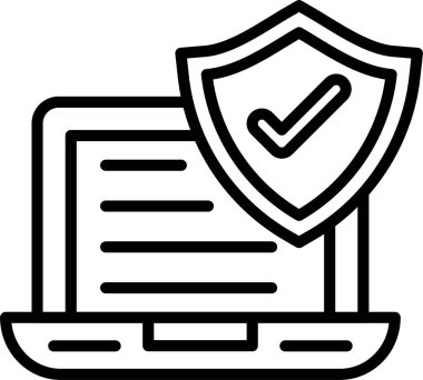 Güvenlik Satırı Simgesi Tasarımı