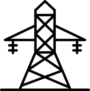Elektrik Kulesi Simgesi Tasarımı