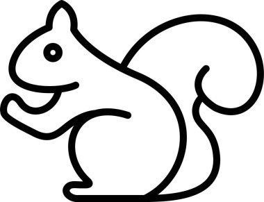 Squirrel Satır Simgesi Tasarımı