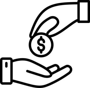 Bağış Hattı Simgesi Tasarımı