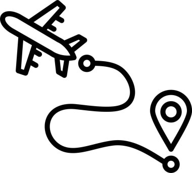 Yol Çizgisi Simgesi Tasarımı