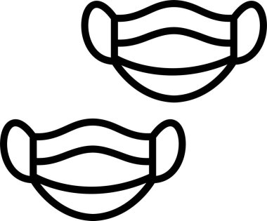 Maskeler Satır Simgesi Tasarımı