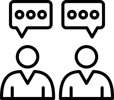 Konuşma satırı simgesi tasarımı