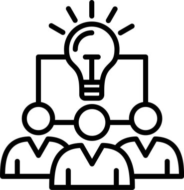 Fikir Satırı Simgesi Tasarımı