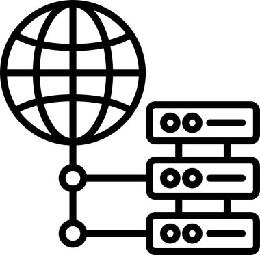 Sunucu satırı simgesi tasarımı