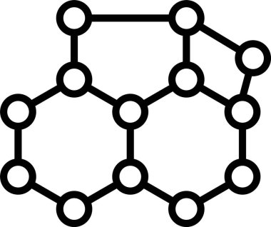 Molekül Satır Simgesi Tasarımı