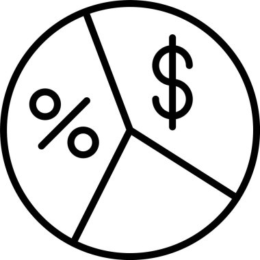 Orantı Çizgisi Simgesi Tasarımı