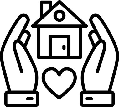 Sığınma Satırı Simgesi Tasarımı