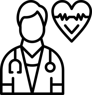 doktor satırı simgesi tasarımı