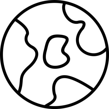 Dünya Çizgisi Simge Tasarımı