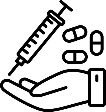 Tedavi Satırı Simge Tasarımı