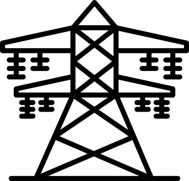 Enerji Kulesi Simgesi Tasarımı