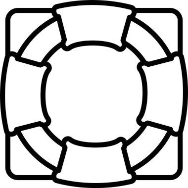 Lifebuoy satırı simgesi tasarım