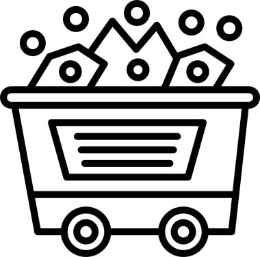 Kömür Madencilik Hattı Simge Tasarımı