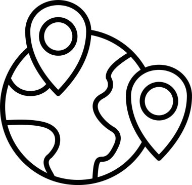 Coğrafi Satır Simgesi Tasarımı