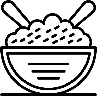 Yulaf lapası Simgesi Tasarımı