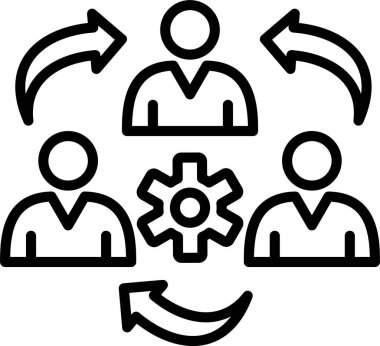 Koordinasyon Satırı Simgesi Tasarımı