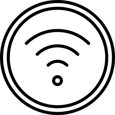 Wifi Sinyal Satırı Simgesi Tasarımı