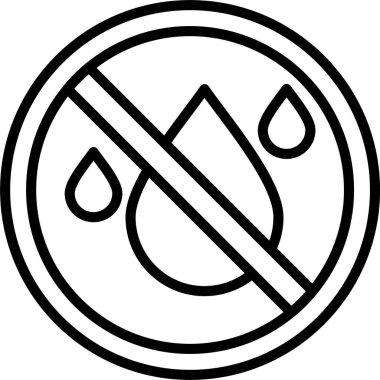 Su Hattı Simgesi Tasarımı Yok