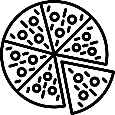 Pizza Hattı Simgesi Tasarımı