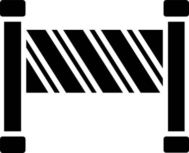 Barrier Vector Icon Design