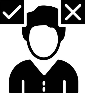 Decision Making Vector Icon Design