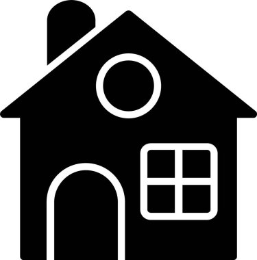 Ev vektör simgesi tasarım