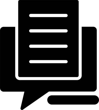 Chat  Vector Icon Design