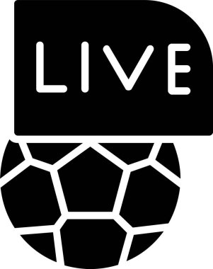 Canlı Eşleştirme Vektör Simgesi Tasarımı