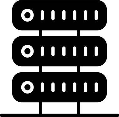 sunucu vektör simgesi tasarımı