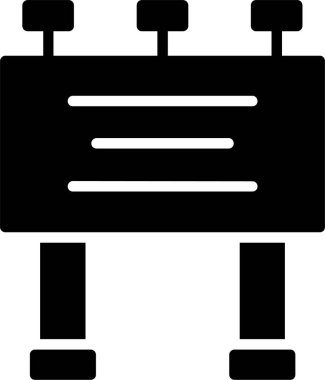 Billboard Vector Icon Design