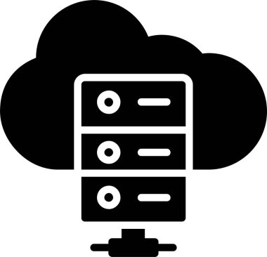 Sunucu Vektör Simgesi Tasarımı