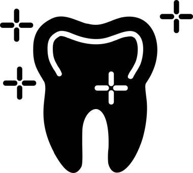 Taze Diş Vektörü Simgesi Tasarımı