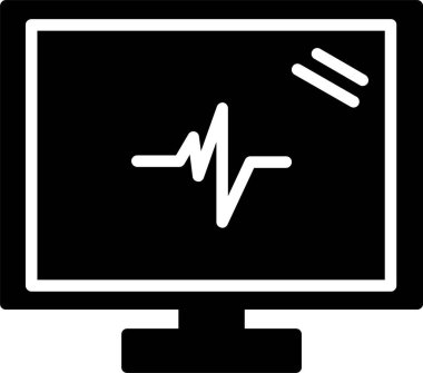 Monitor Vector Icon Design