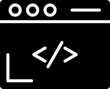 Coding Vector Icon Design