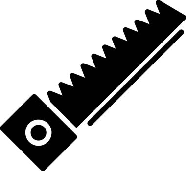 Hand Saw Vector Icon Design