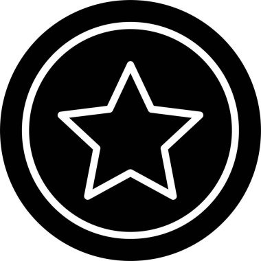 Vektör yıldız simgesi tasarım