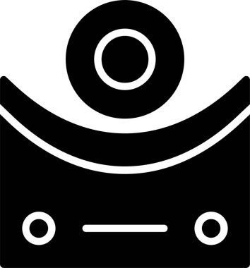 Konkav Vektörü Simgesi Tasarımı