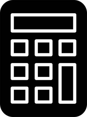 Hesaplama Vektörü Simgesi Tasarımı