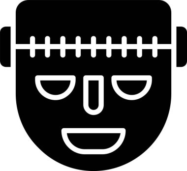Frankenstein Vektör Simgesi Tasarımı