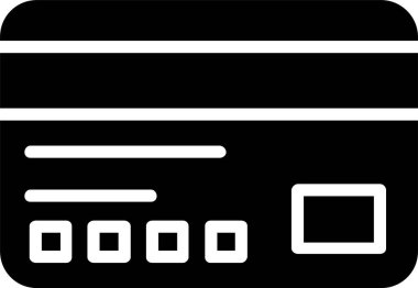 Visa Card Vector Icon Design