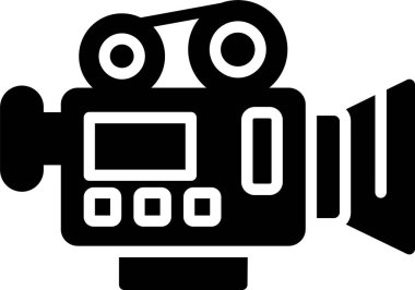 Kamera Vektörü Simgesi Tasarımı