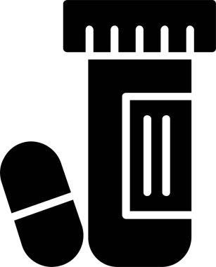 Drug Test Vector Icon Design