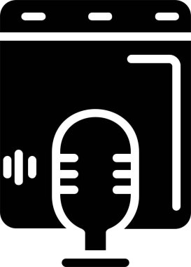 Recording  Vector Icon Design
