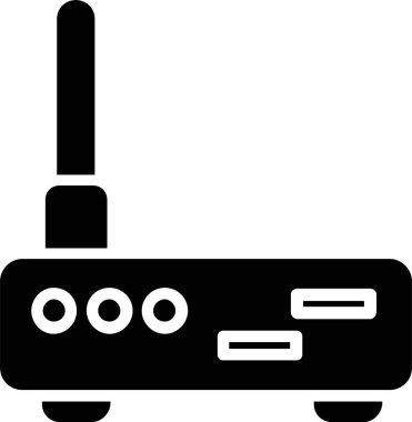 Router Vector Icon Design
