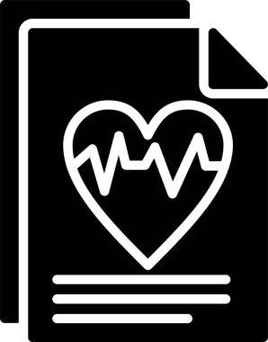 Cardiogram Vector Icon Design