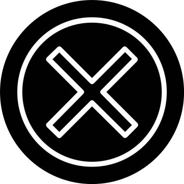 Cross Vector Icon Design