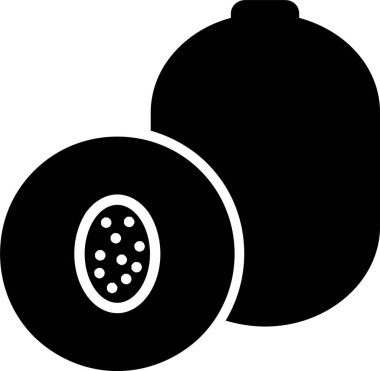 Kiwi Vektör Simgesi Tasarımı