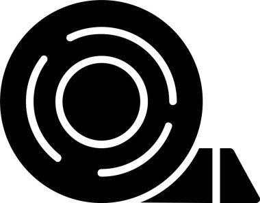 Insulating Tape Vector Icon Design